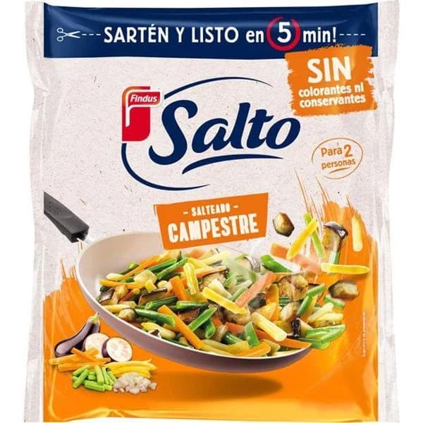 Salteado campestre FINDUS Salto, bolsa 500 g - 0.5 kg - Imagen del producto en Findit