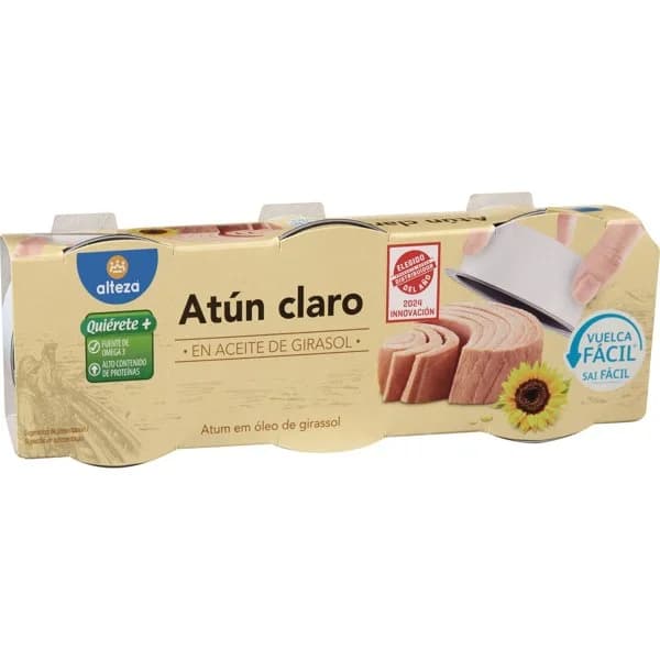 Atún Claro en Aceite Vegetal 3 x 70G - 0.19 kg - Imagen del producto en Findit
