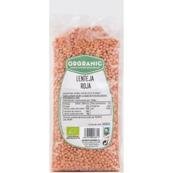 Lenteja roja ecológica 500 g - 0.5 kg - Imagen del producto en Findit