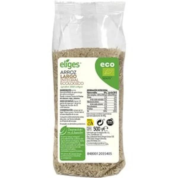 Arroz largo integral eco 500 g - 1 ud - Imagen del producto en Findit