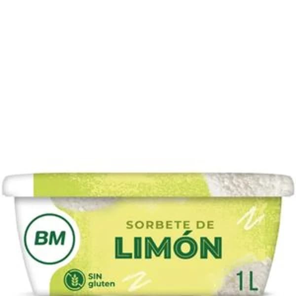 Helado sorbete de limón tarrina 1 l - 1 l - Imagen del producto en Findit