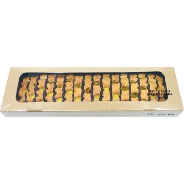 Hojaldre largo de crema y cacao MUSFIS, caja 350 g - 1 ud - Imagen del producto en Findit