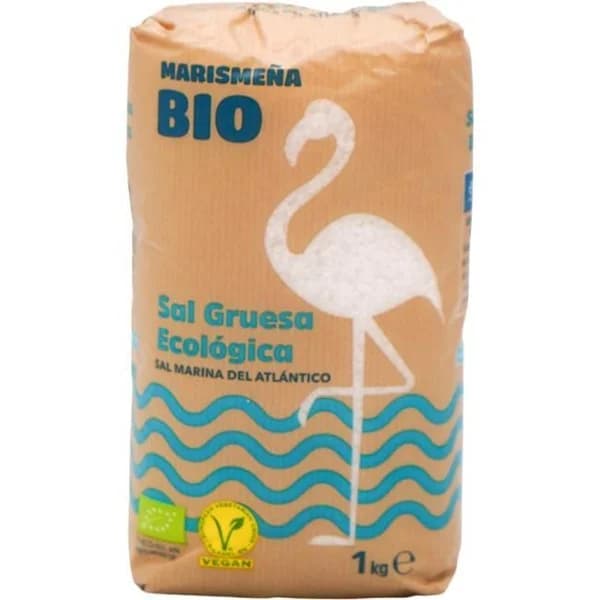 Sal gruesa Marismeña eco VERITAS, paquete 1 kg - 1 ud - Imagen del producto en Findit