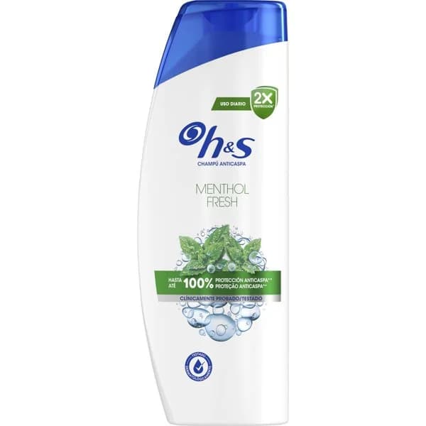 Champú anticaspa menthol fresh 500 ml - 0.5 l - Imagen del producto en Findit
