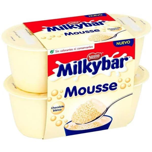 Mousse Milkybar NESTLÉ, pack 4x55 g - 1 ud - Imagen del producto en Findit