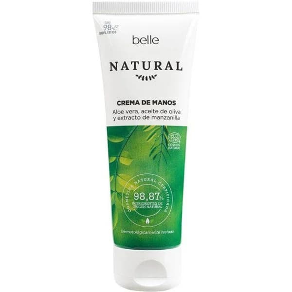 Crema de manos BELLE NATURAL, tubo 75 ml - 1 ud - Imagen del producto en Findit