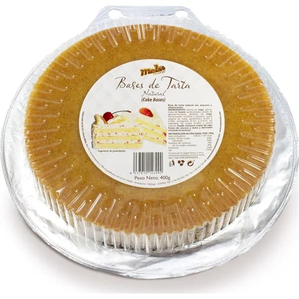 Bases de Tarta 3U - 0.4 kg - Imagen del producto en Findit