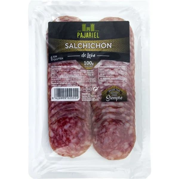 Salchichon de Leon Lonchas - 0.1 kg - Imagen del producto en Findit