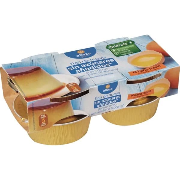 Flan de Huevo Sin Azucar - 0.4 kg - Imagen del producto en Findit