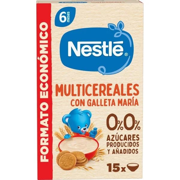 Papilla 8 Cereales Con Galleta 0% - 0.25 kg - Imagen del producto en Findit