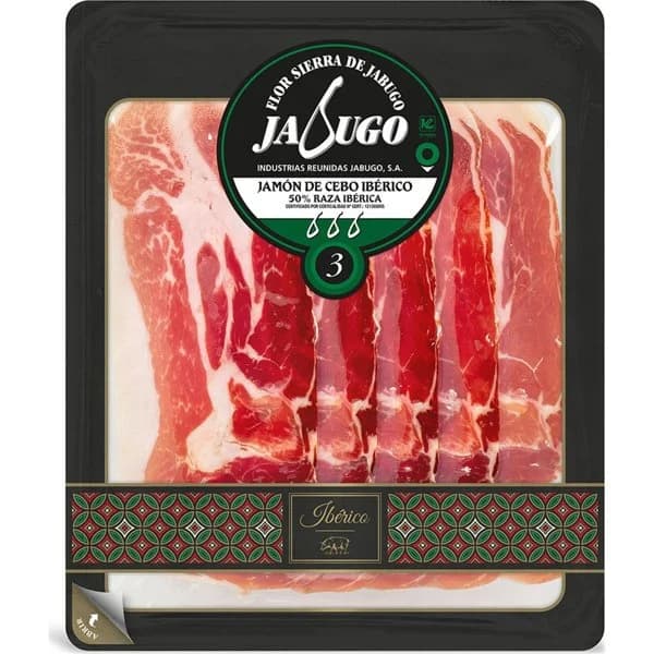 Jamón de Cebo Ibérico 50% Lonchas - 0.09 kg - Imagen del producto en Findit