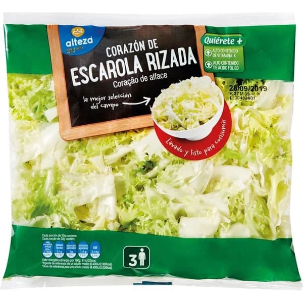Corazón de Escarola - 0.15 kg - Imagen del producto en Findit