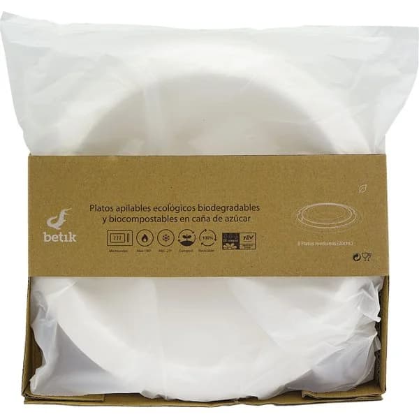 Plato Desechable 20Cm - 12.19 ud - Imagen del producto en Findit