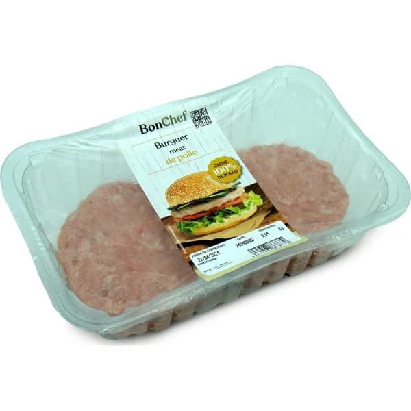 Burger Meat Pollo 6Uds - 0.54 kg - Imagen del producto en Findit