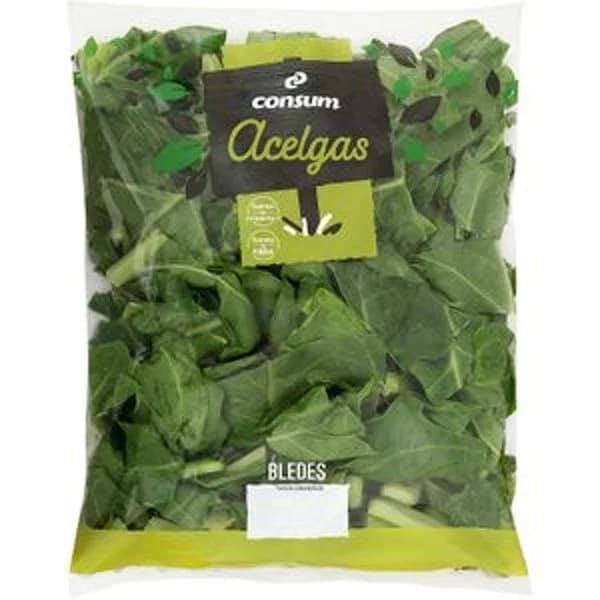 Acelgas Bolsa - 0.3 kg - Imagen del producto en Findit