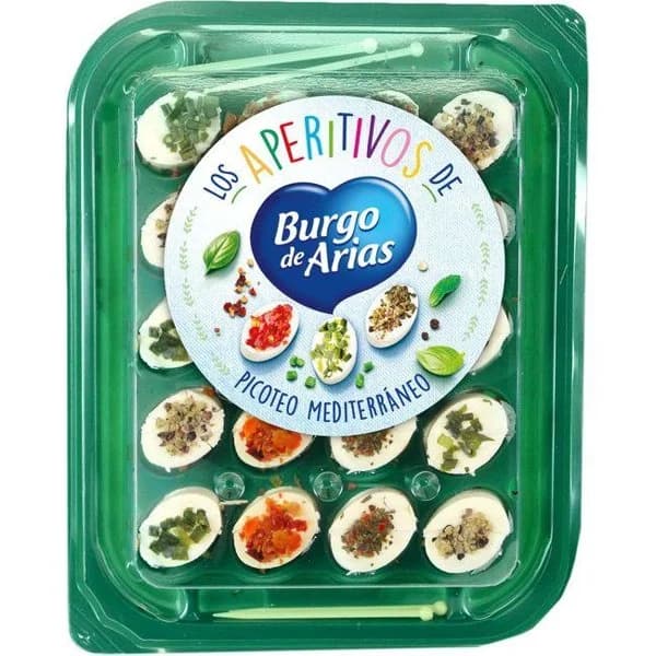 Aperitivos BURGO DE ARIAS, bandeja 100 g - 1 ud - Imagen del producto en Findit