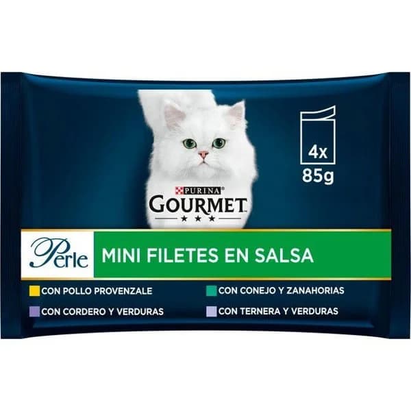 Alimento para gato exótico GOURMET Perle, pack 340 g - 1 ud - Imagen del producto en Findit