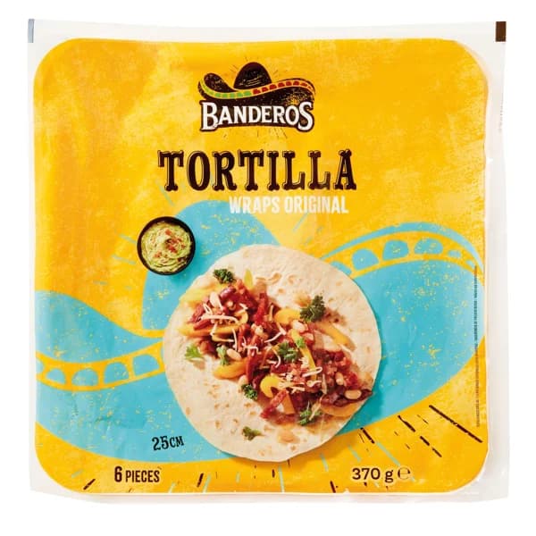 Tortilla de Maíz Wrap 370G - 0.36 kg - Imagen del producto en Findit