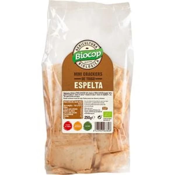 Mini cracker trigo y espelta 250 g - 0.25 kg - Imagen del producto en Findit