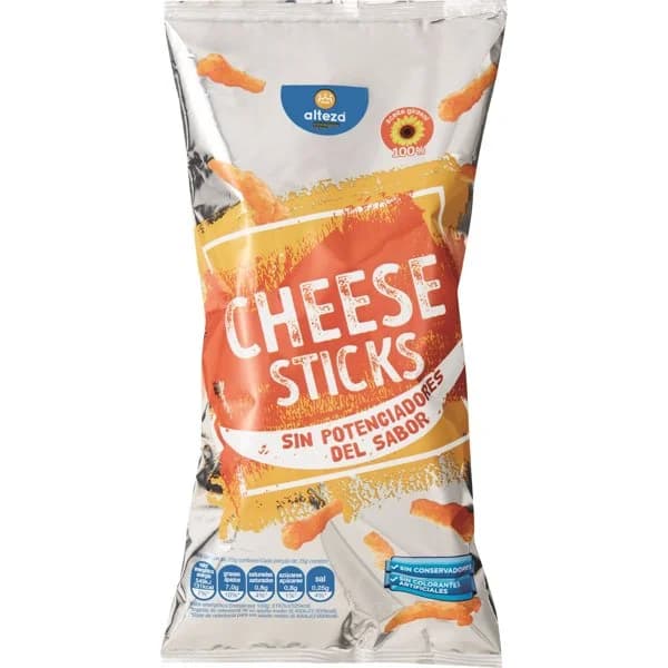 Snack Maíz Queso Sticks - 0.1 kg - Imagen del producto en Findit