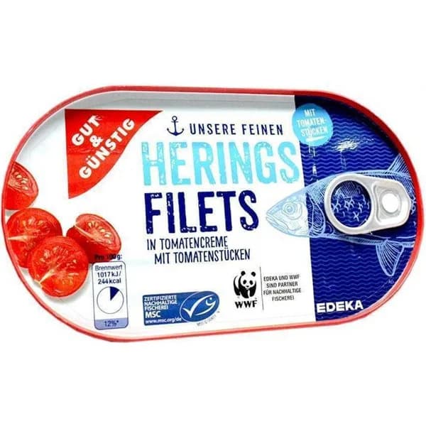 Filete Arenque Salsa Tomate - 0.18 kg - Imagen del producto en Findit