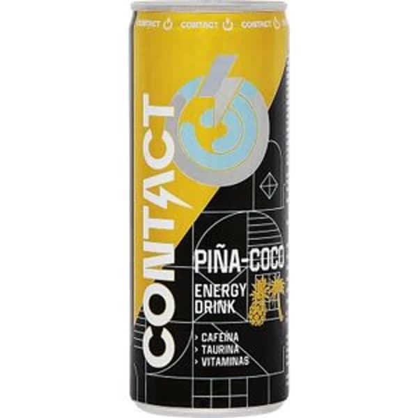 Bebida Energética Piña-Coco Lata - 0.25 l - Imagen del producto en Findit