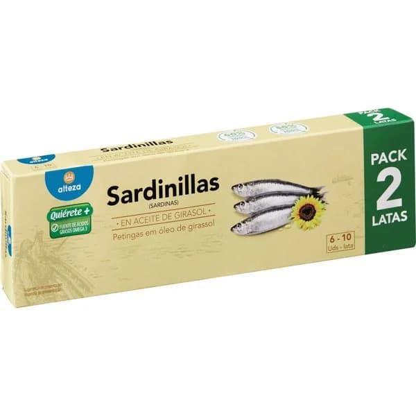 Sardinillas Aceite Girasol - 0.18 kg - Imagen del producto en Findit