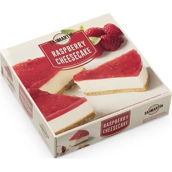 Tarta Queso Con Frambuesas - 0.39 kg - Imagen del producto en Findit