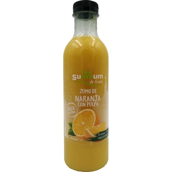 Zumo Naranja Con Pulpa Refrigerado - 0.75 l - Imagen del producto en Findit