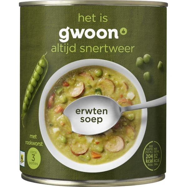 Sopa de Guisantes - 0.8 l - Imagen del producto en Findit