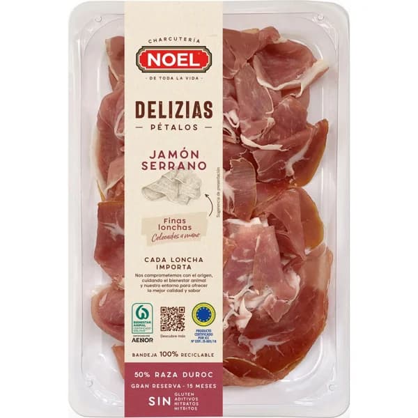 Jamon Gran Reserva Petalos - 0.09 kg - Imagen del producto en Findit