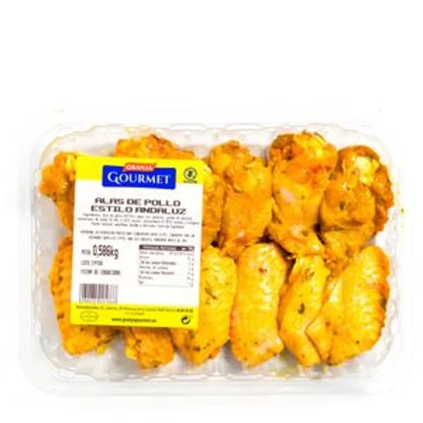 Alas de pollo al estilo andaluz (550 g aprox) - 1 kg - Imagen del producto en Findit