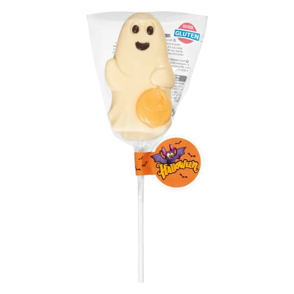 Piruleta de chocolate Halloween Hacendado - 1 ud - Imagen del producto en Findit