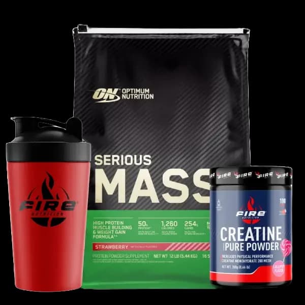 Serious Mass 5,45 kg + Creatine Pure Powder (300 g) - 0.3 kg - Imagen del producto en Findit