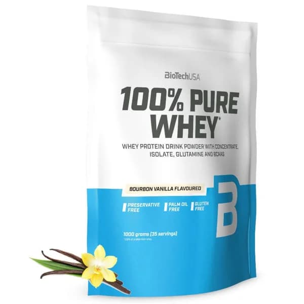 Biotech USA - 100% Pure Whey (1 Kg) - 1 kg - Imagen del producto en Findit