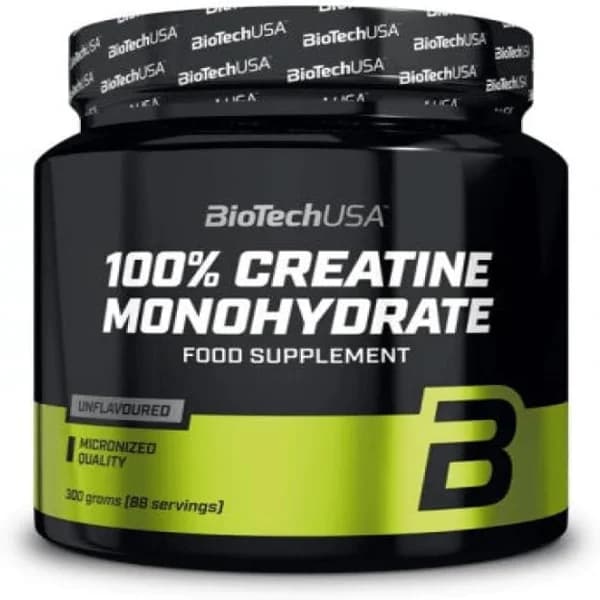 Biotech USA - 100% Creatine Monohydrate (300 g) - 0.3 kg - Imagen del producto en Findit