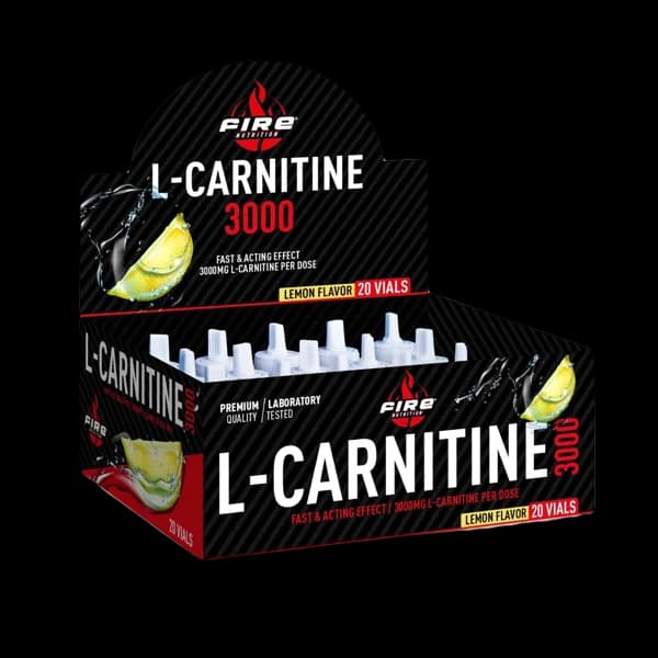 Fire Nutrition - L-Carnitine 3000 (20 viales) - 20 ud - Imagen del producto en Findit