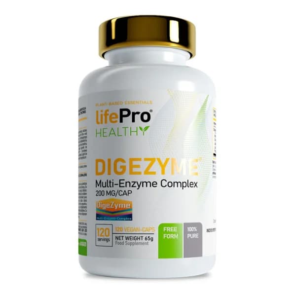Life Pro Essentials - Digezyme 200 mg (120 caps) - 120 ud - Imagen del producto en Findit