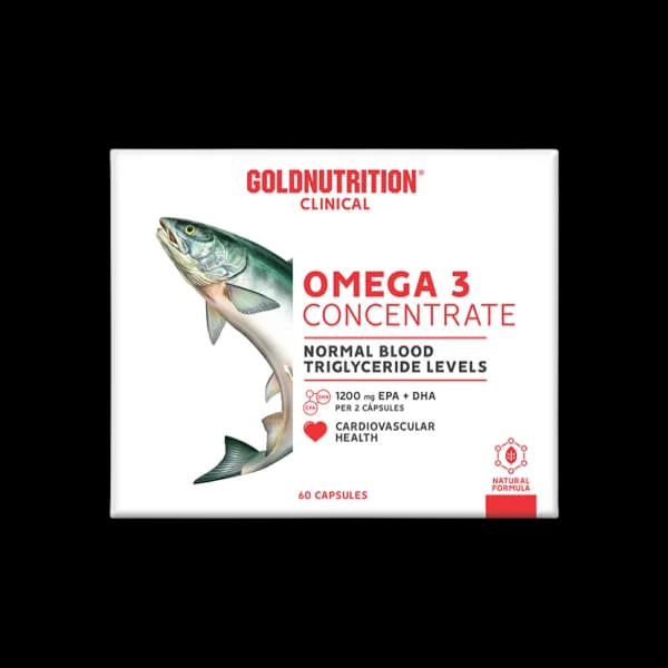 GoldNutrition - Omega 3 Concentrate (60 caps) - 60 ud - Imagen del producto en Findit