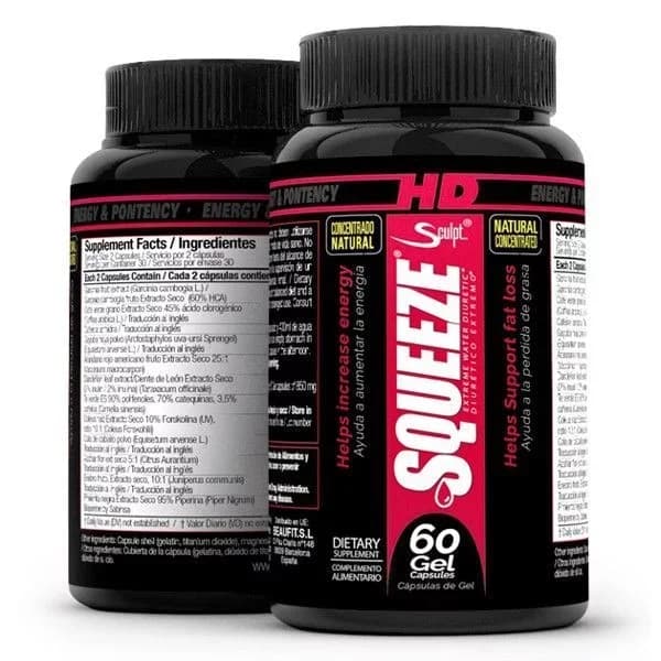Sculpt - Squeeze HD (60 caps) - 60 ud - Imagen del producto en Findit