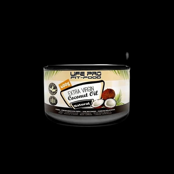 Life Pro Fit Food - Aceite de Coco Virgen Extra Natural (400 g) - 0.4 kg - Imagen del producto en Findit
