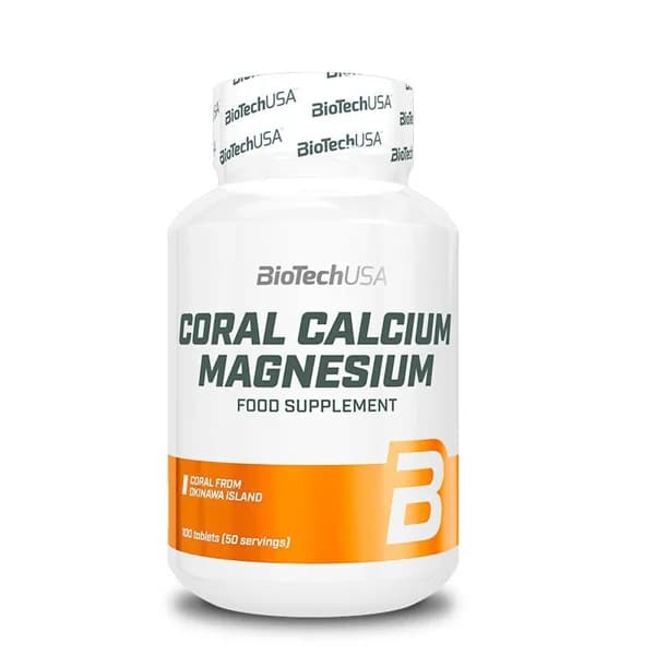 BioTechUSA - Coral Calcio-Magnesio (100 tabs) - 100 ud - Imagen del producto en Findit