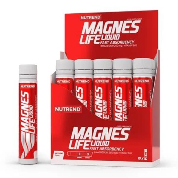 Nutrend - Magneslife (10 ampollas x 25 ml) - 0.25 l - Imagen del producto en Findit