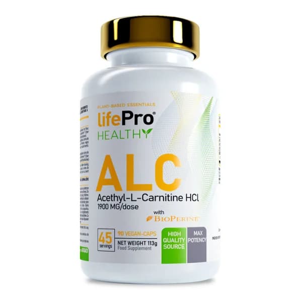 Life Pro Essentials - ALC 1000 (Acetyl L-Carnitina) (90 caps) - 90 ud - Imagen del producto en Findit
