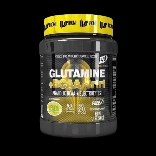 Iron Supplements Glutamina + BCAA 4:1:1 (400 g) - 0.4 kg - Imagen del producto en Findit