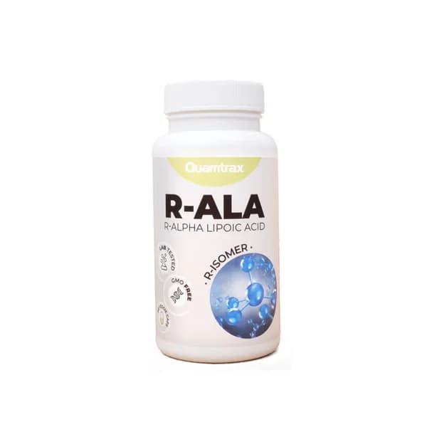 Quamtrax Nutrition - R-ALA (Ácido Alfa Lipoico) (60 caps) - 60 ud - Imagen del producto en Findit