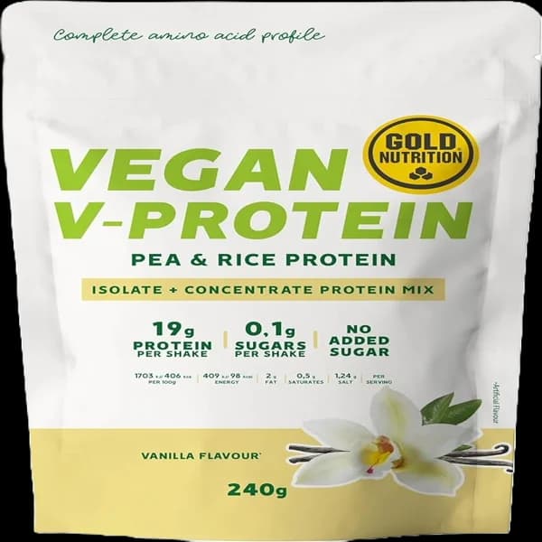 GoldNutrition - V-Protein Vegan Protein (240 g) - 0.24 kg - Imagen del producto en Findit