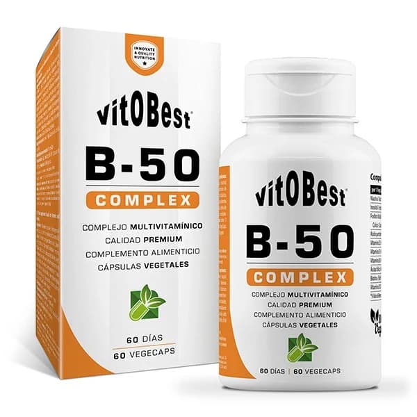 Vitobest - B-50 Complex (60 caps) - 60 ud - Imagen del producto en Findit