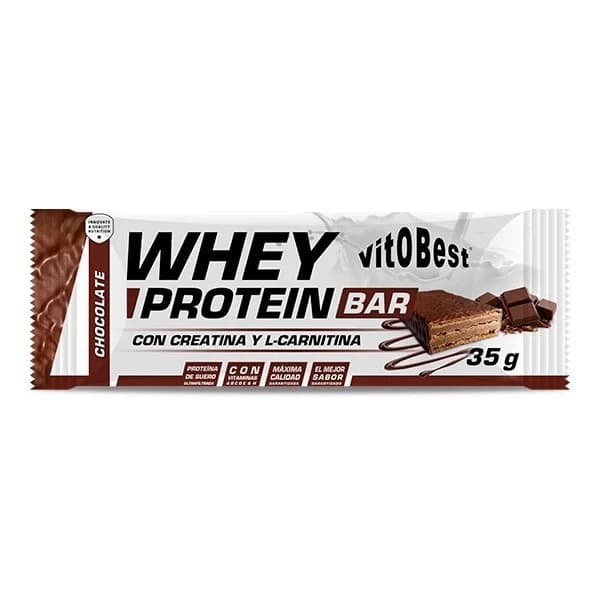 Vitobest - Whey Protein Bar (25 uds x 35 g) - 0.88 kg - Imagen del producto en Findit