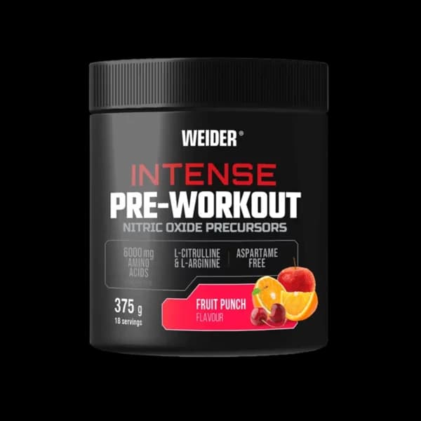 Weider - Intense Pre Workout (375 g) - 0.38 kg - Imagen del producto en Findit